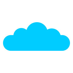 Blue Cloud Icon