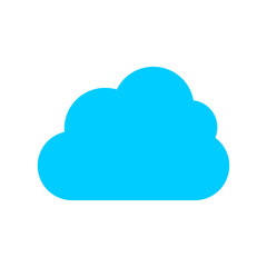 Blue Cloud Icon