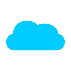 Blue Cloud Icon