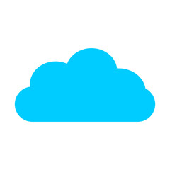 Blue Cloud Icon
