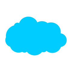 Blue Cloud Icon