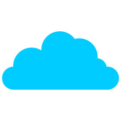 Blue Cloud Icon