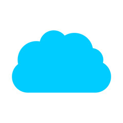 Blue Cloud Icon