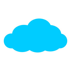 Blue Cloud Icon