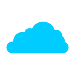 Blue Cloud Icon