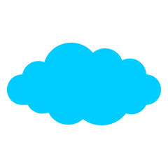 Blue Cloud Icon
