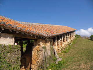 読谷村やちむんの里の登り窯「読谷山窯」