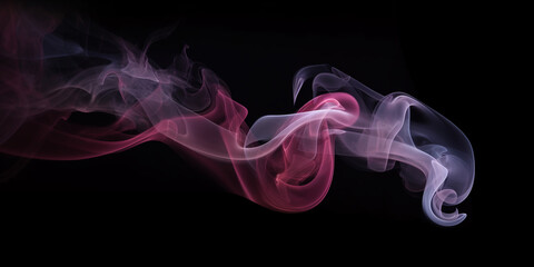 Background astratto. Fumo colorato. Ai generated.
