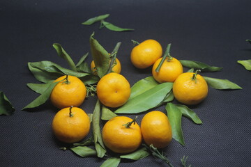 Santang oranges or small mandarin oranges are fruits that are commonly found ahead of Chinese New Year celebrations.
