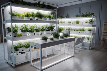 hydroponic farm indoor
