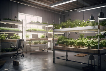 hydroponic farm indoor