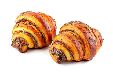 croissant isolated on white background