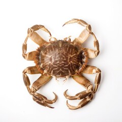 crab on white