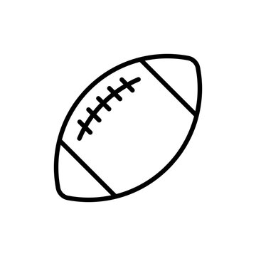 American football icon vector design templates