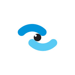 eye logo optical vision logo vector icon