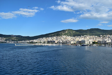 Fototapeta premium Kavala, Greece, Aegean Sea, Europe