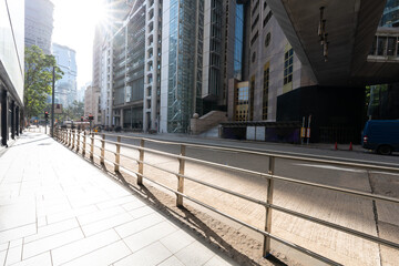 road in hong kong china