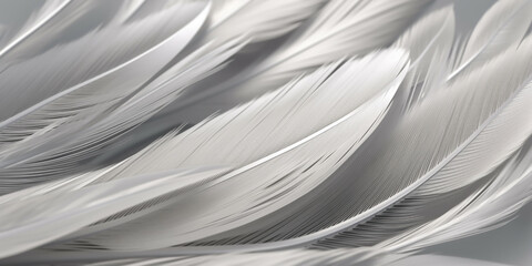 Close-up view of fluid white strands, portraying motion and elegance, well-suited for beauty products, premium branding, or abstract art.