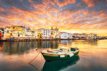 Obraz premium Ischia Island, Naples, Italy on the Mediterranean