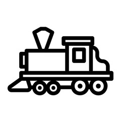 toy train line icon