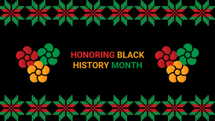 Black history month social media post