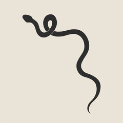 magical forest elements. images of a snake, night moth, fly agaric mushrooms, plant and space elements. Ideal for printing on fabric or clothing, wallpaper and wrapping paper