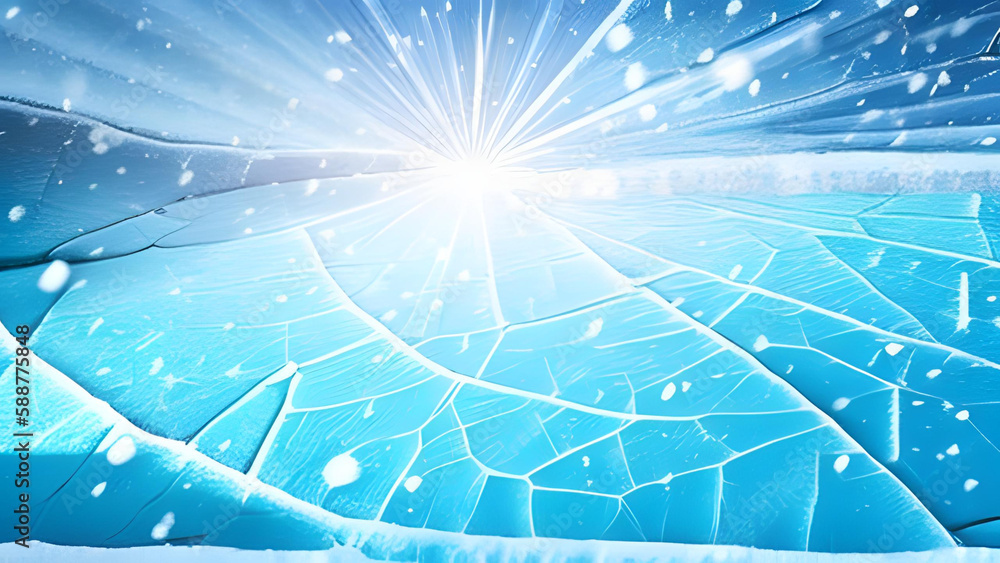 Poster abstract blue background for use in design - ai generated