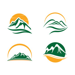 Mountain icon logo