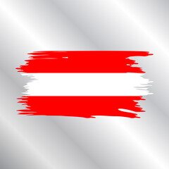 Illustration of austria flag Template