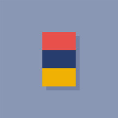 Illustration of armenia flag Template