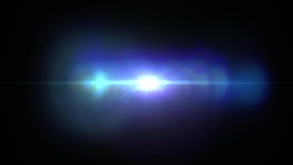 colorful sparkles light effect background overlay animation