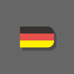 Illustration of germany flag Template