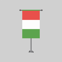 Illustration of hungary flag Template