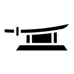 Obraz premium sword glyph 