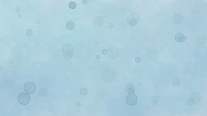 Water splash on blue background