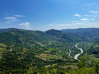 view from the mountain