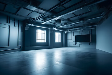  Empty Room for the Digital Era. Generative AI