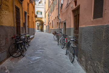 Fototapeta na wymiar Tuscany town of Lucca in Italy