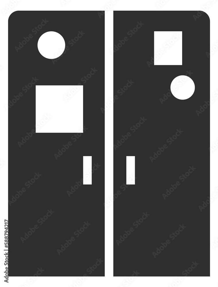 Poster file binders icon. paper document archive symbol