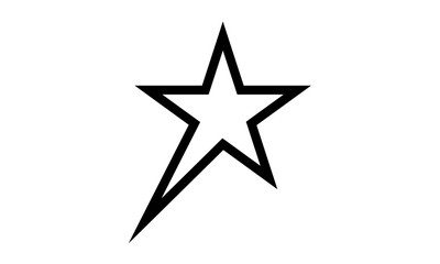 Star logo graphic design template vector image