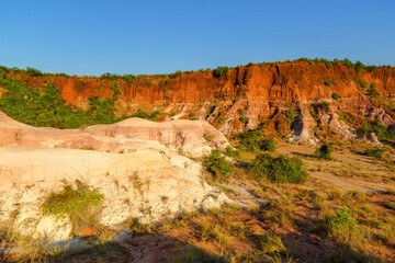 Paysage de l'ouest de Madagascar