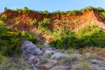 Paysage de l'ouest de Madagascar