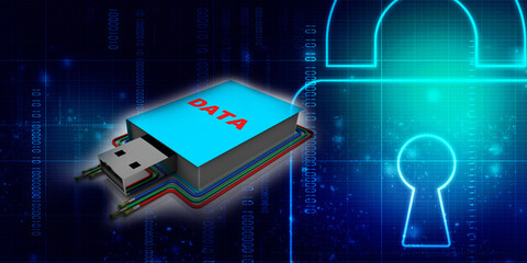 3d rendering data Pendriver
