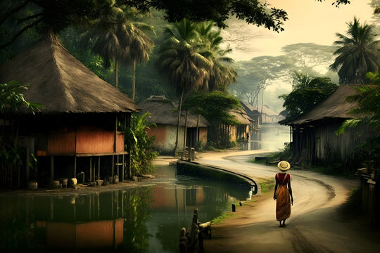 Village background hd deals