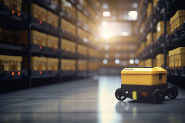 Automated Warehouse Management: AI-Controlled Robotics for Efficient Inventory Handling