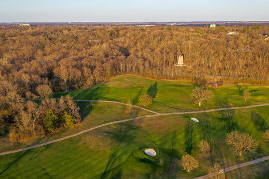 John Henry Patterson Statue, Hills & Dales metro park, Dayton Ohio