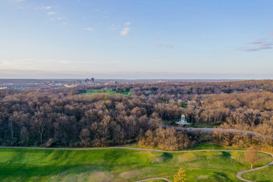 John Henry Patterson Statue, Hills & Dales metro park, Dayton Ohio