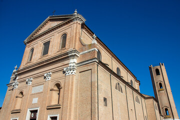 comacchio regional park delta del po lagoon city famous for its archaeological excavations and eel...
