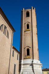 comacchio regional park delta del po lagoon city famous for its archaeological excavations and eel...