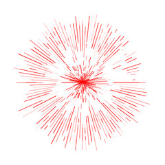firework explosion isolated on white background vector illustration transparent background